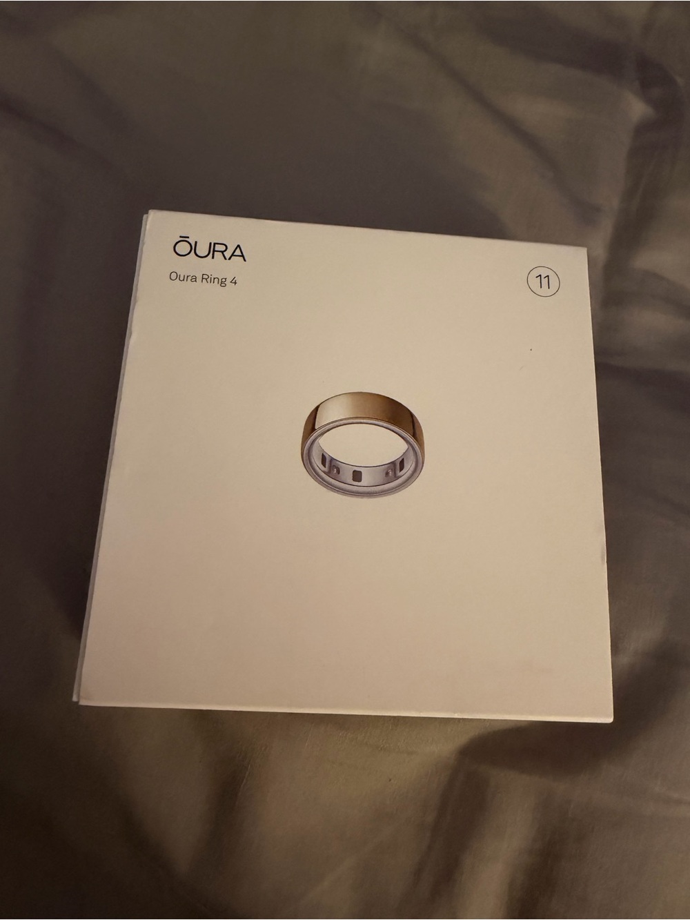 Aura Ring 4 Gold Women’s Smart Health & Fitness Tracker Ring